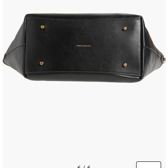 Coach Gramercy Leather Tote Black Leather NWT - Picture 7 of 12